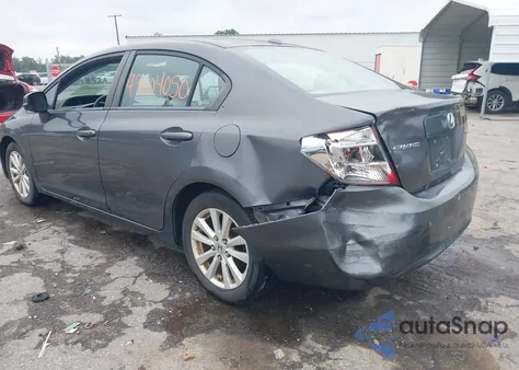 2012 Honda Civic Ex z USA, uszkodzony, nr VIN 2HGFB2F89CH517960